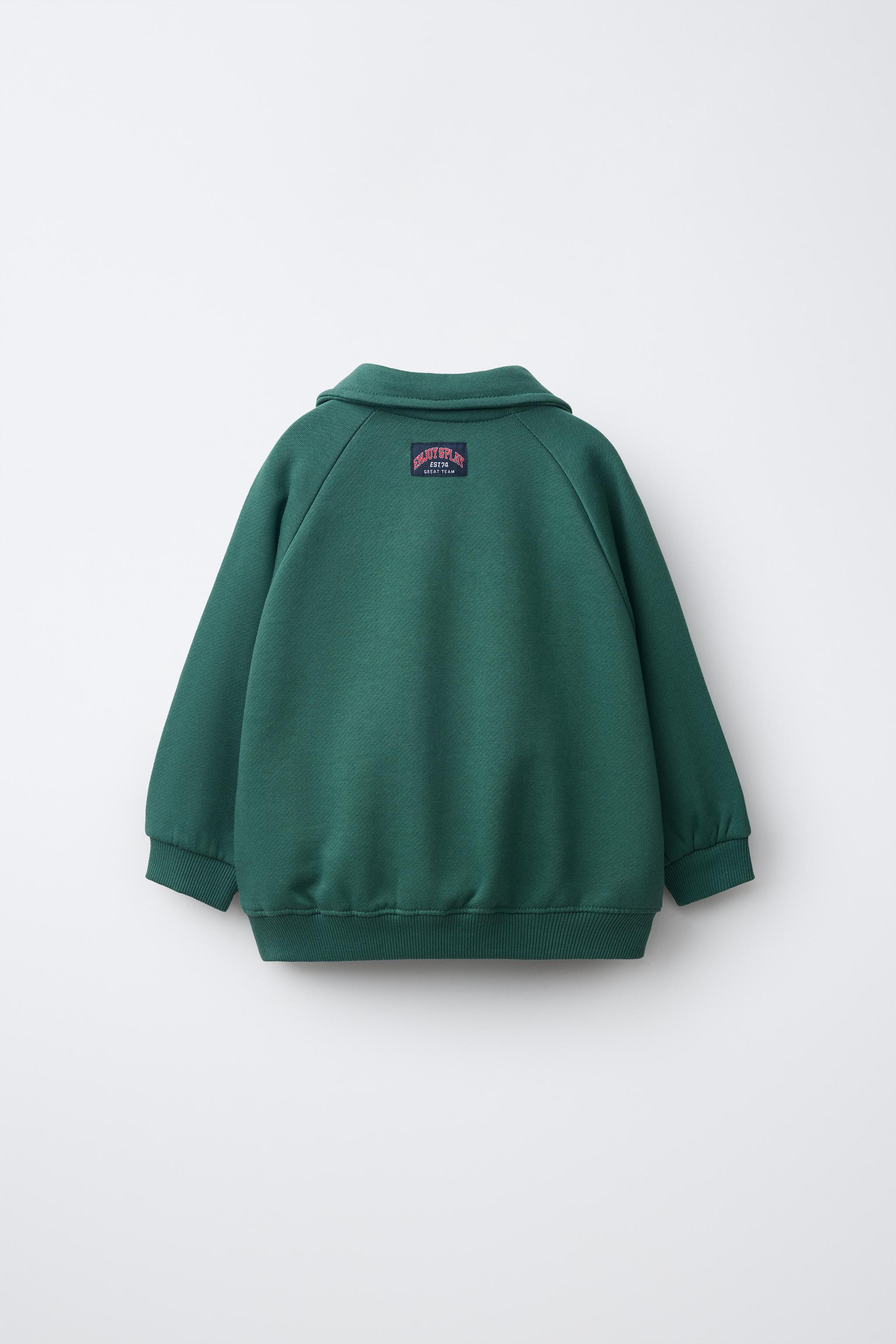 TEXT PRINT SWEATSHIRT
